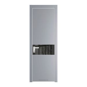 17 PE с вставкой из стекла зеркало grey Смоки с алюминиевой кромкой Вайт