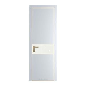 17 PE с вставкой Дарк Вайт люкс Вайт с алюминиевой кромкой Золото