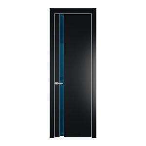 18 PE с вставкой из стекла зеркало blue Блэк с алюминиевой кромкой Матовая