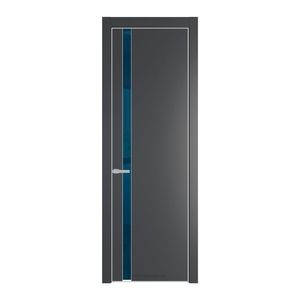 18 PE с вставкой из стекла зеркало blue Графит с алюминиевой кромкой Матовая