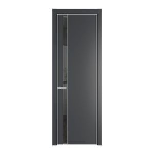 18 PE с вставкой из стекла зеркало grey Графит с алюминиевой кромкой Матовая
