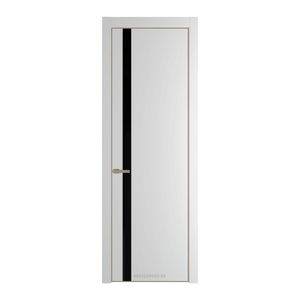 18 PE с вставкой Черный люкс Крем Вайт с алюминиевой кромкой Никель