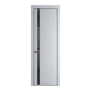 18 PE с вставкой из стекла зеркало grey Лайт Грей с алюминиевой кромкой Деорэ