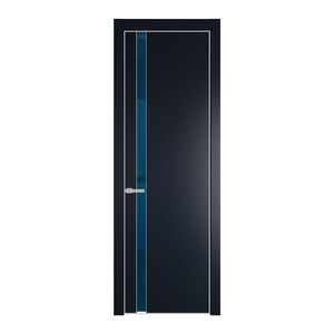 18 PE с вставкой из стекла зеркало blue Нэви Блу с алюминиевой кромкой Матовая