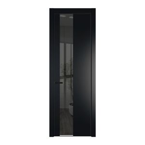 19 PE с вставкой из стекла зеркало grey Блэк с алюминиевой кромкой Черный