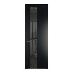 19 PE с вставкой из стекла зеркало grey Блэк с алюминиевой кромкой Деорэ