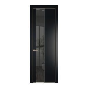 19 PE с вставкой из стекла зеркало grey Блэк с алюминиевой кромкой Никель