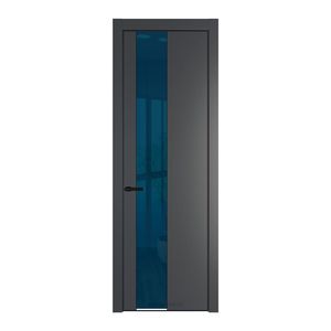 19 PE с вставкой из стекла зеркало blue Графит с алюминиевой кромкой Черный