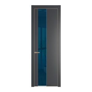 19 PE с вставкой из стекла зеркало blue Графит с алюминиевой кромкой Никель