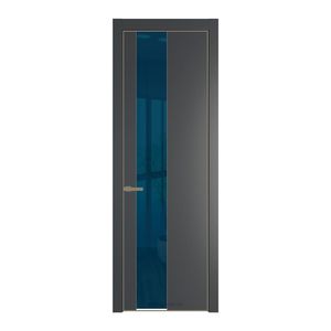 19 PE с вставкой из стекла зеркало blue Графит с алюминиевой кромкой Шампань