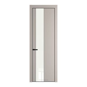 19 PE с вставкой Дарк Вайт люкс Сэнд с алюминиевой кромкой Черный