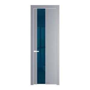 19 PE с вставкой из стекла зеркало blue Смоки с алюминиевой кромкой Вайт