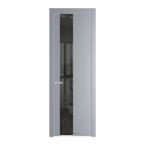 19 PE с вставкой из стекла зеркало grey Смоки с алюминиевой кромкой Матовая