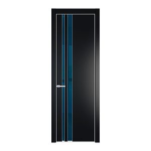 20 PE с вставкой из стекла зеркало blue Блэк с алюминиевой кромкой Матовая