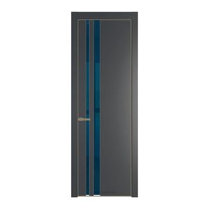 20 PE с вставкой из стекла зеркало blue Графит с алюминиевой кромкой Шампань