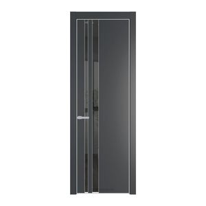 20 PE с вставкой из стекла зеркало grey Графит с алюминиевой кромкой Матовая