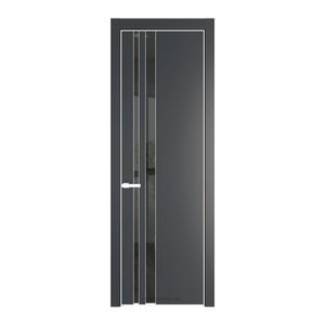 20 PE с вставкой из стекла зеркало grey Графит с алюминиевой кромкой Вайт