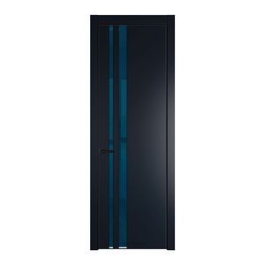 20 PE с вставкой из стекла зеркало blue Нэви Блу с алюминиевой кромкой Черный