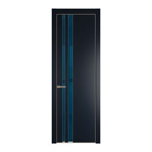 20 PE с вставкой из стекла зеркало blue Нэви Блу с алюминиевой кромкой Шампань