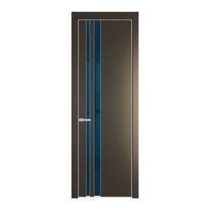 20 PE с вставкой из стекла зеркало blue Перламутр бронза с алюминиевой кромкой Матовая