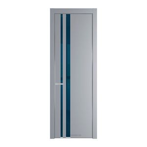 20 PE с вставкой из стекла зеркало blue Смоки с алюминиевой кромкой Серебро