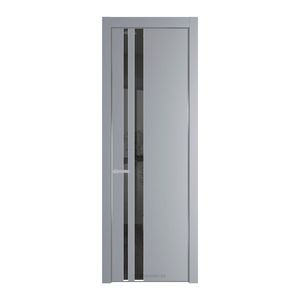 20 PE с вставкой из стекла зеркало grey Смоки с алюминиевой кромкой Серебро
