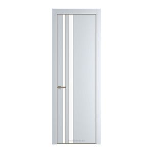20 PE с вставкой из стекла монохром белый просветленный Вайт с алюминиевой кромкой Шампань