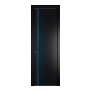 21 PE с вставкой из стекла зеркало blue Блэк с алюминиевой кромкой Деорэ