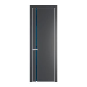 21 PE с вставкой из стекла зеркало blue Графит с алюминиевой кромкой Матовая