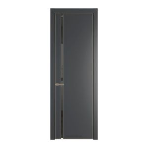 21 PE с вставкой из стекла зеркало grey Графит с алюминиевой кромкой Шампань