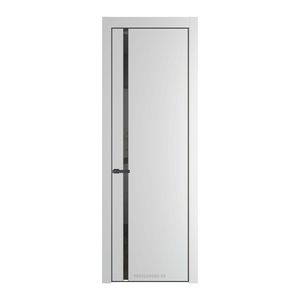 21 PE с вставкой из стекла зеркало grey Крем Вайт с алюминиевой кромкой Серая Ночь