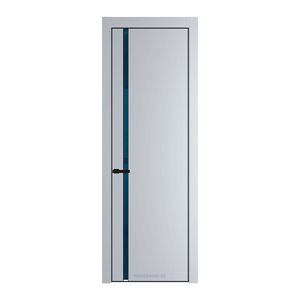 21 PE с вставкой из стекла зеркало blue Лайт Грей с алюминиевой кромкой Черный