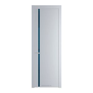 21 PE с вставкой из стекла зеркало blue Лайт Грей с алюминиевой кромкой Матовая