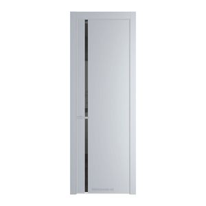 21 PE с вставкой из стекла зеркало grey Лайт Грей с алюминиевой кромкой Матовая