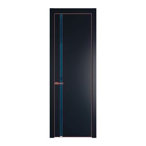 21 PE с вставкой из стекла зеркало blue Нэви Блу с алюминиевой кромкой Красный антрацит