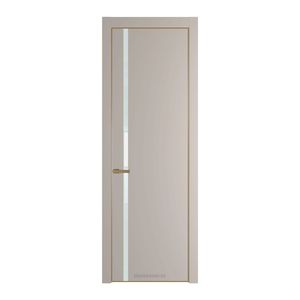 21 PE с вставкой из стекла белый лак Сэнд с алюминиевой кромкой Золото