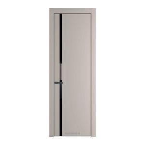 21 PE с вставкой из стекла черный лак Сэнд с алюминиевой кромкой Серая Ночь
