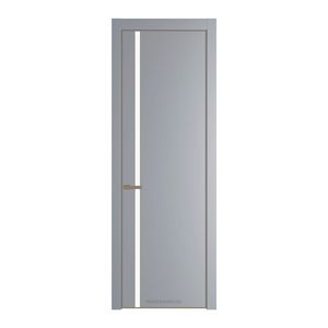 21 PE с вставкой из стекла монохром белый просветленный Смоки с алюминиевой кромкой Шампань