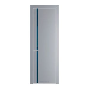 21 PE с вставкой из стекла зеркало blue Смоки с алюминиевой кромкой Матовая