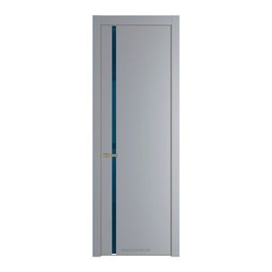 21 PE с вставкой из стекла зеркало blue Смоки с алюминиевой кромкой Никель