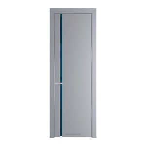 21 PE с вставкой из стекла зеркало blue Смоки с алюминиевой кромкой Серебро