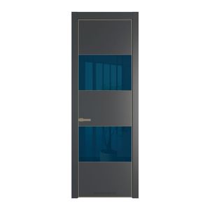 22 PE с вставкой из стекла зеркало blue Графит с алюминиевой кромкой Шампань