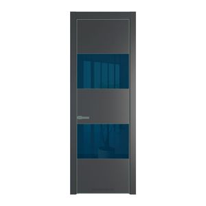 22 PE с вставкой из стекла зеркало blue Графит с алюминиевой кромкой Зеленый воск