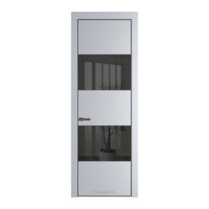 22 PE с вставкой из стекла зеркало grey Лайт Грей с алюминиевой кромкой Деорэ