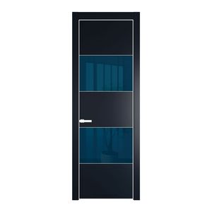 22 PE с вставкой из стекла зеркало blue Нэви Блу с алюминиевой кромкой Вайт