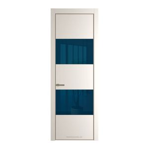 22 PE с вставкой из стекла зеркало blue Перламутр белый с алюминиевой кромкой Шампань