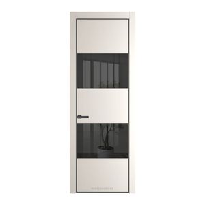 22 PE с вставкой из стекла зеркало grey Перламутр белый с алюминиевой кромкой Серая Ночь