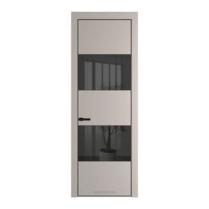 22 PE с вставкой из стекла зеркало grey Сэнд с алюминиевой кромкой Черный