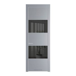 22 PE с вставкой из стекла зеркало grey Смоки с алюминиевой кромкой Матовая