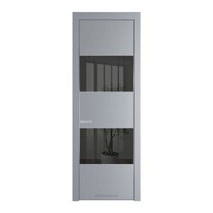 22 PE с вставкой из стекла зеркало grey Смоки с алюминиевой кромкой Серебро